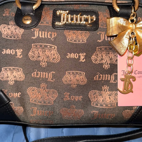 Juicy Couture Brown and Gold Women's Bag - Picture 7 of 9